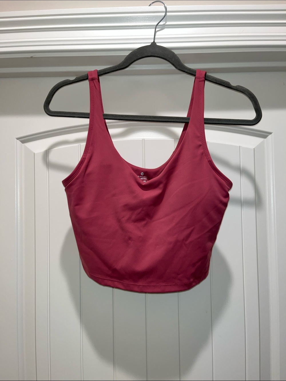 Deep Berry Scoop Crop Top